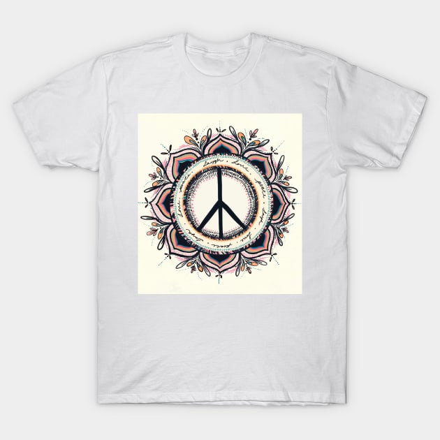 Flower power T-Shirt by Rosebud Studios